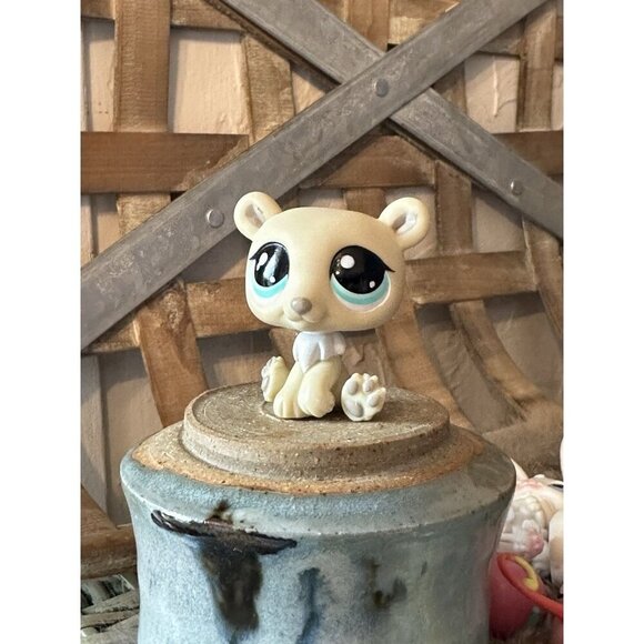 Hasbro Littlest Pet‎ Shop Figure Lot #42 619 49 101 7 202 759 100 Cat Bunny Bear - Picture 7 of 9